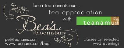 teanamu tea masterclass at Bea's of Bloomsbury
